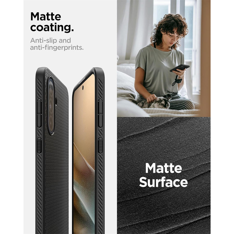 Spigen Galaxy A36 5G (2025) Liquid Air  Case - Black