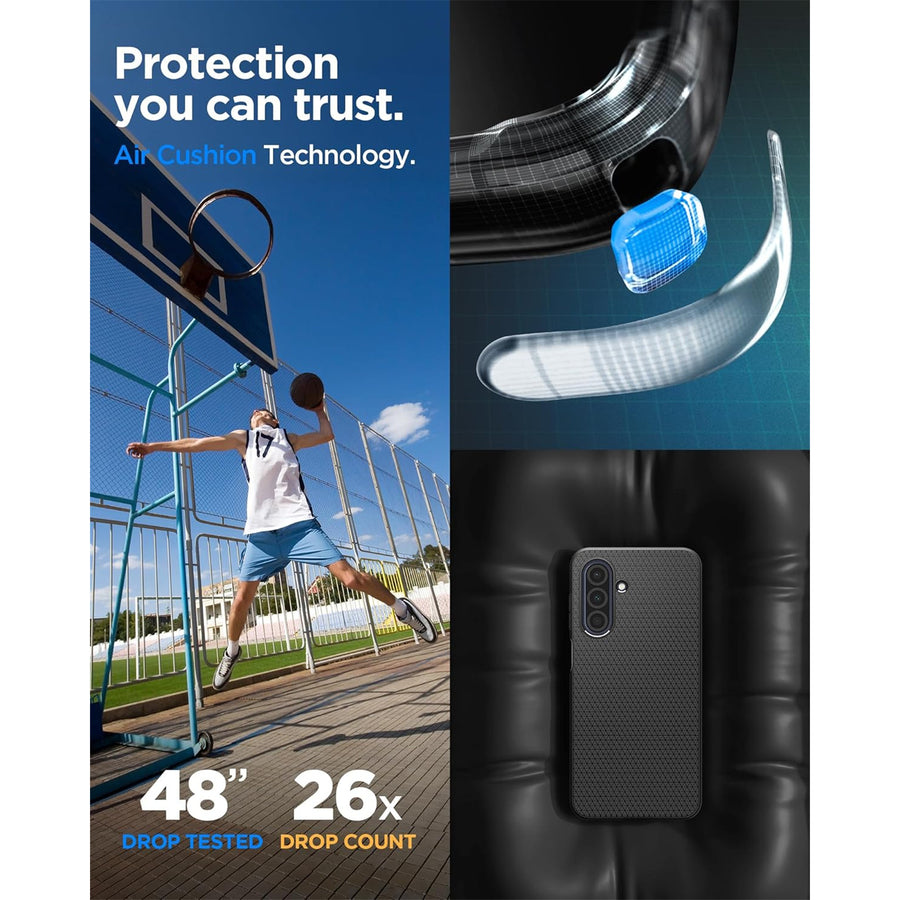 Spigen Galaxy A26 5G (2025) Liquid Air  Case - Black