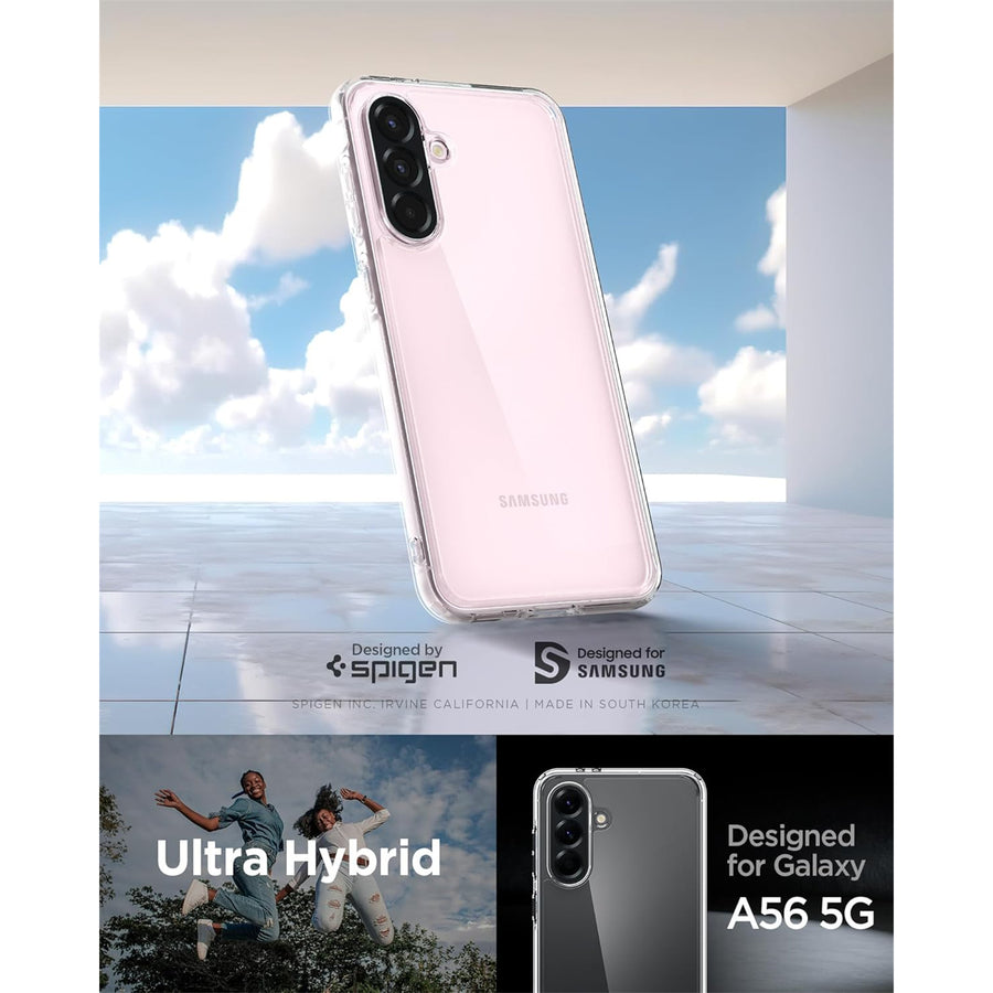 Spigen Galaxy A56 5G (2025) Ultra Hybrid  Case - Crystal Clear