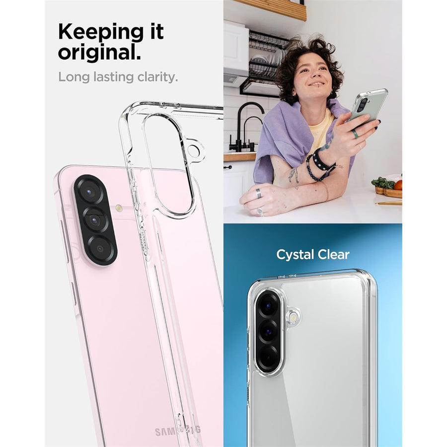 Spigen Galaxy A56 5G (2025) Ultra Hybrid  Case - Crystal Clear