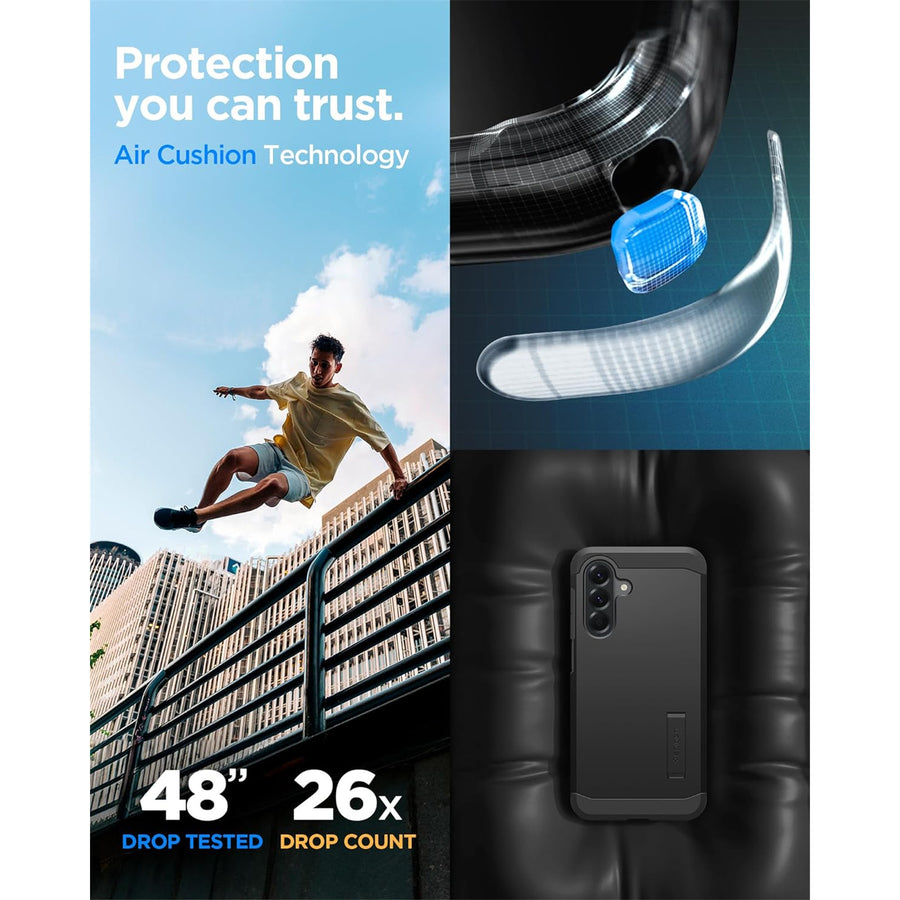 Spigen Galaxy A56 5G (2025) Tough Armor  Case - Black