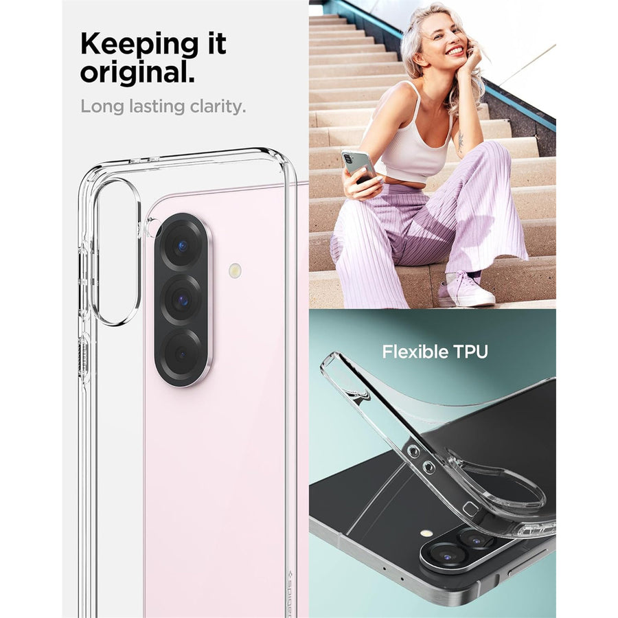 Spigen Galaxy A56 5G (2025) Liquid Crystal  Case - Crystal Clear