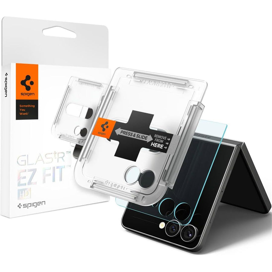 Spigen Galaxy Z Flip8 / Z Flip7 Premium Tempered Glass Screen Protector - 1 Pack