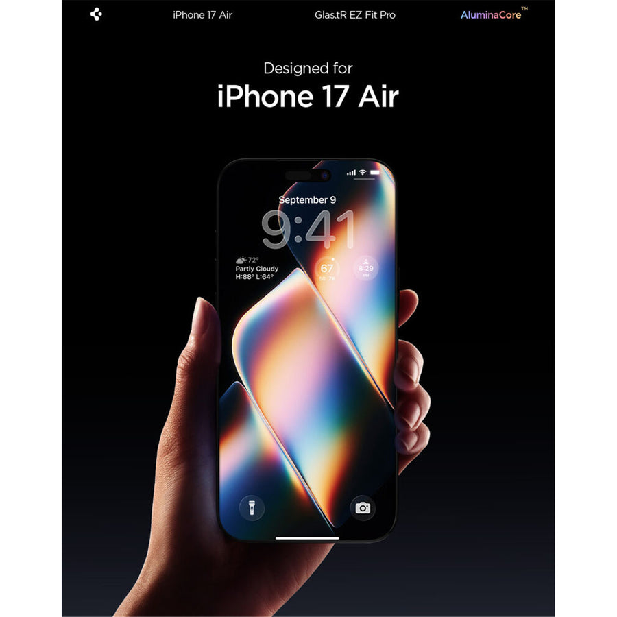 Spigen iPhone Air (6.5")   Premium Tempered Glass Screen Protector