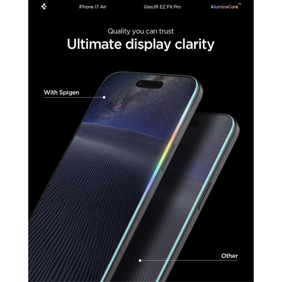 Spigen iPhone Air (6.5")   Premium Tempered Glass Screen Protector