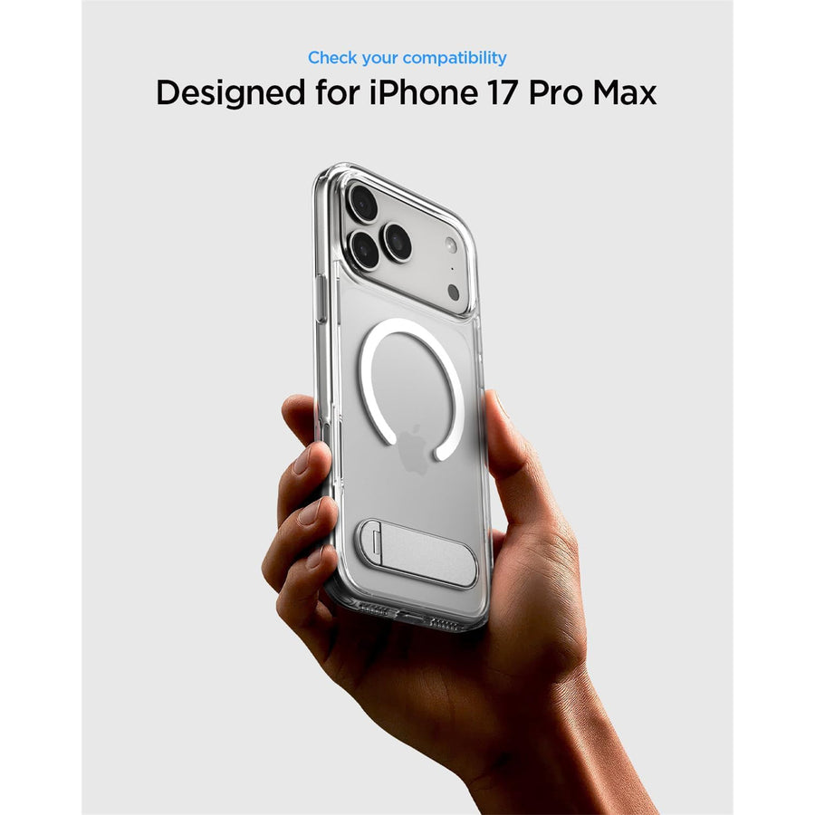 Spigen iPhone 17 Pro Max (6.9") Ultra Hybrid S  MagFit Case - Crystal Clear