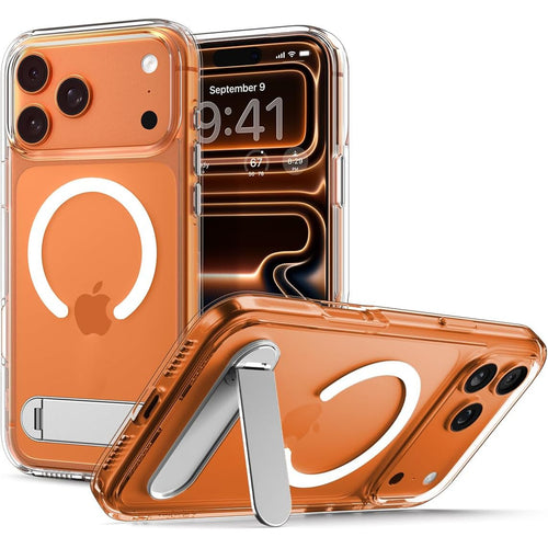 Spigen iPhone 17 Pro (6.3") Ultra Hybrid S  MagFit Case - Crystal Clear