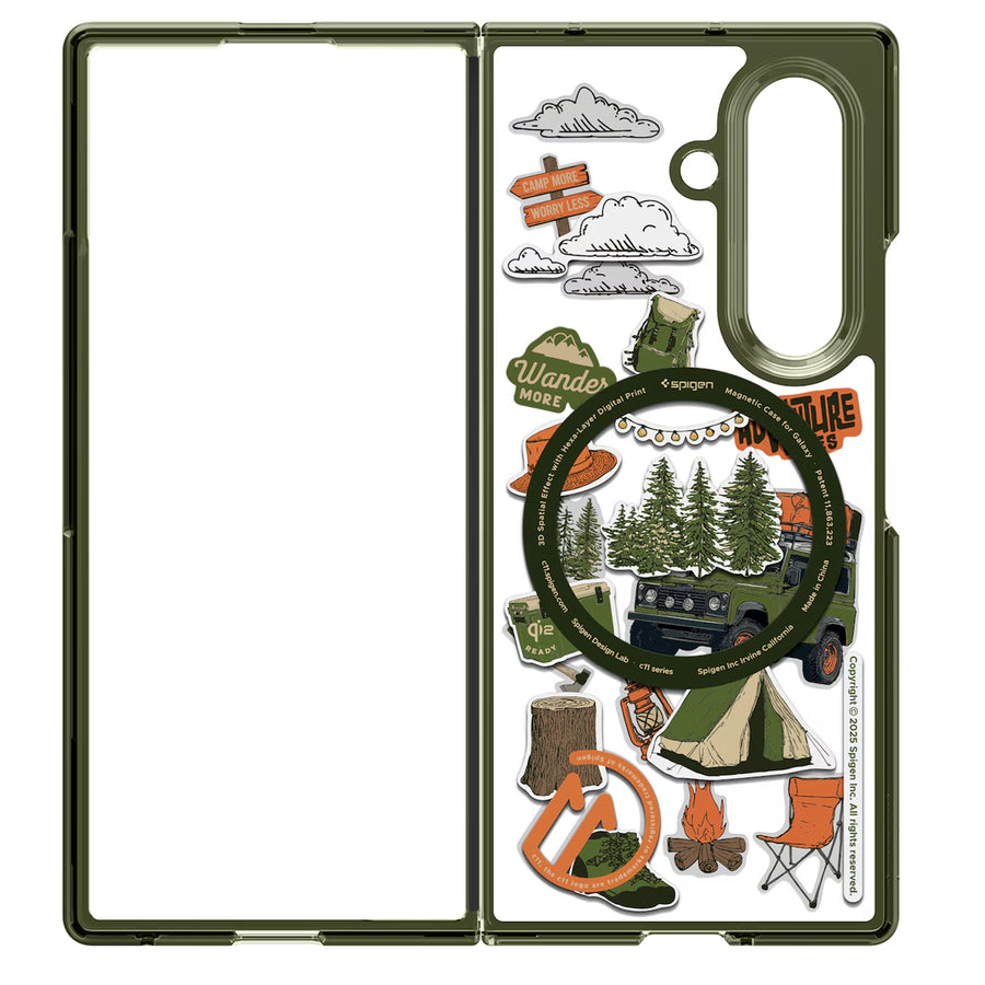 Samsung Galaxy Z Fold8 Ultra (2026) c11 Magnet Case (Traverse) - Khaki