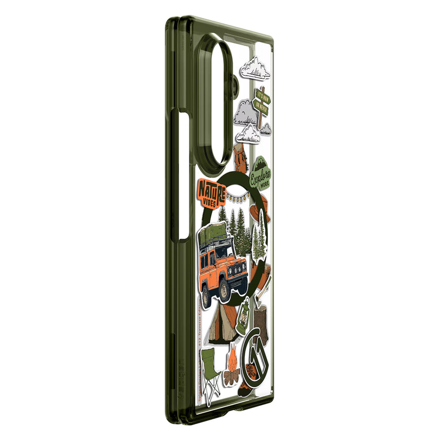 Samsung Galaxy Z Fold8 Ultra (2026) c11 Magnet Case (Traverse) - Khaki