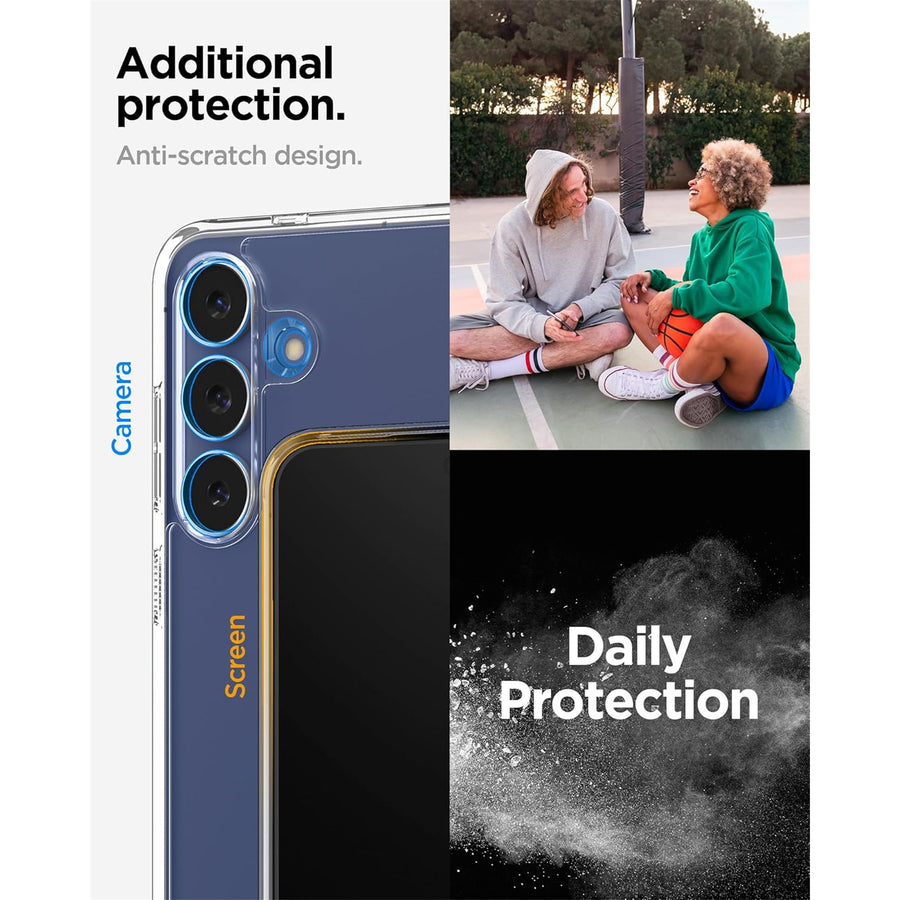 Spigen Galaxy S25 FE 5G Ultra Hybrid  Case - Crystal Clear