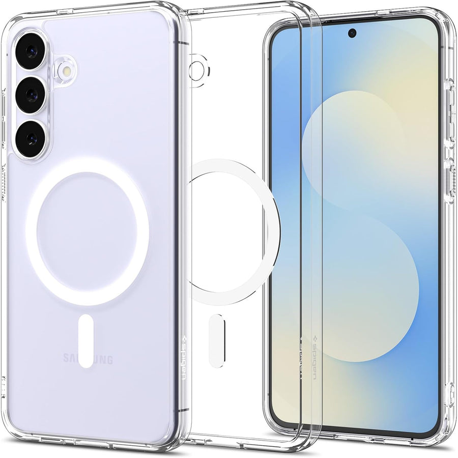 Spigen Galaxy S25 FE 5G Ultra Hybrid MagFit  Magnetic Case - Clear White
