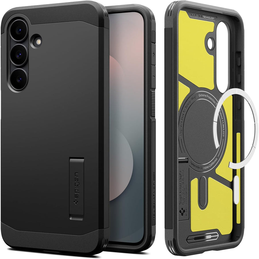Spigen Galaxy S25 FE 5G Tough Armor  MagFit Case - Black
