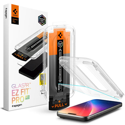 Spigen iPhone 17/17 Pro/16 Pro   Premium Tempered Glass Screen Protector