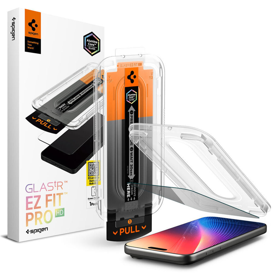 Spigen iPhone 17 Pro/17/16 Pro (6.3")   Premium Privacy Tempered Glass Screen Protector