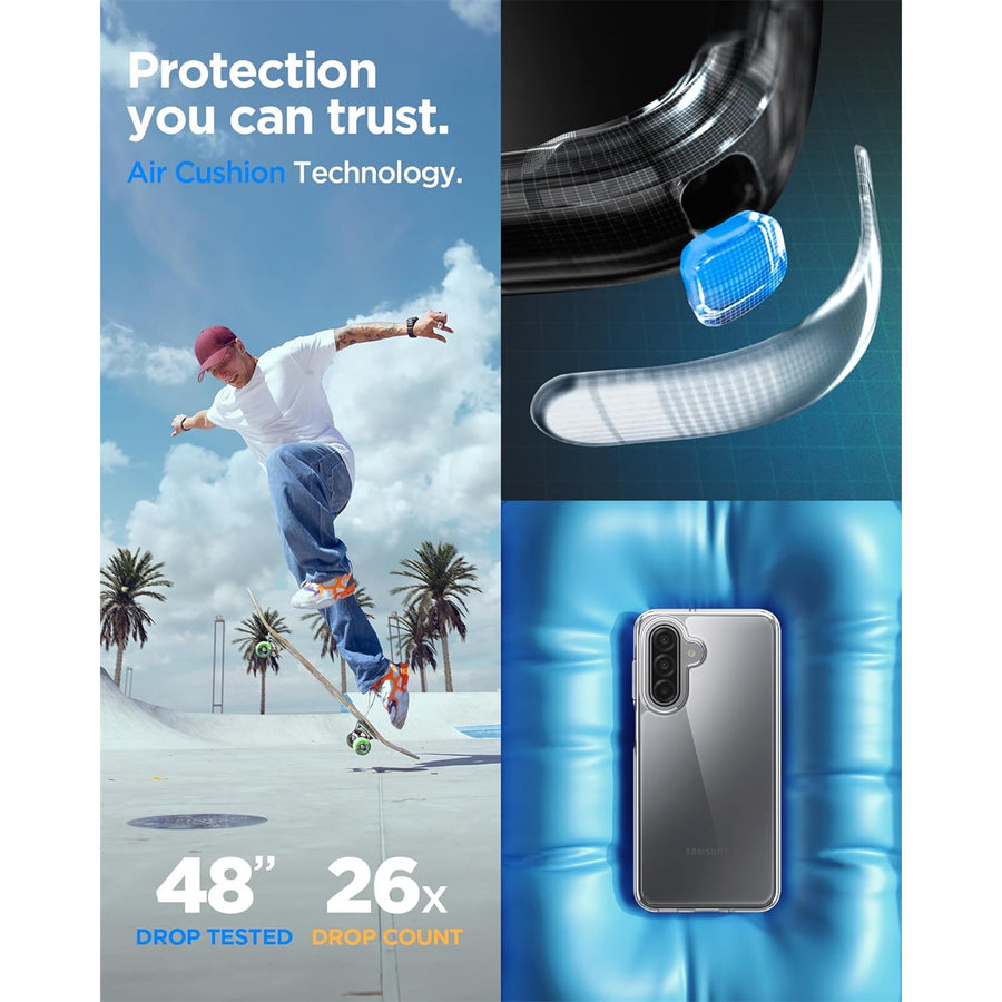 Spigen Galaxy A17/A17 5G (2025) Ultra Hybrid  Case - Crystal Clear