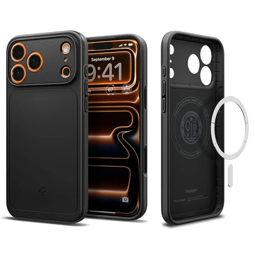 Spigen iPhone 17 Pro Max (6.9") Thin Fit  MagFit Case - Black