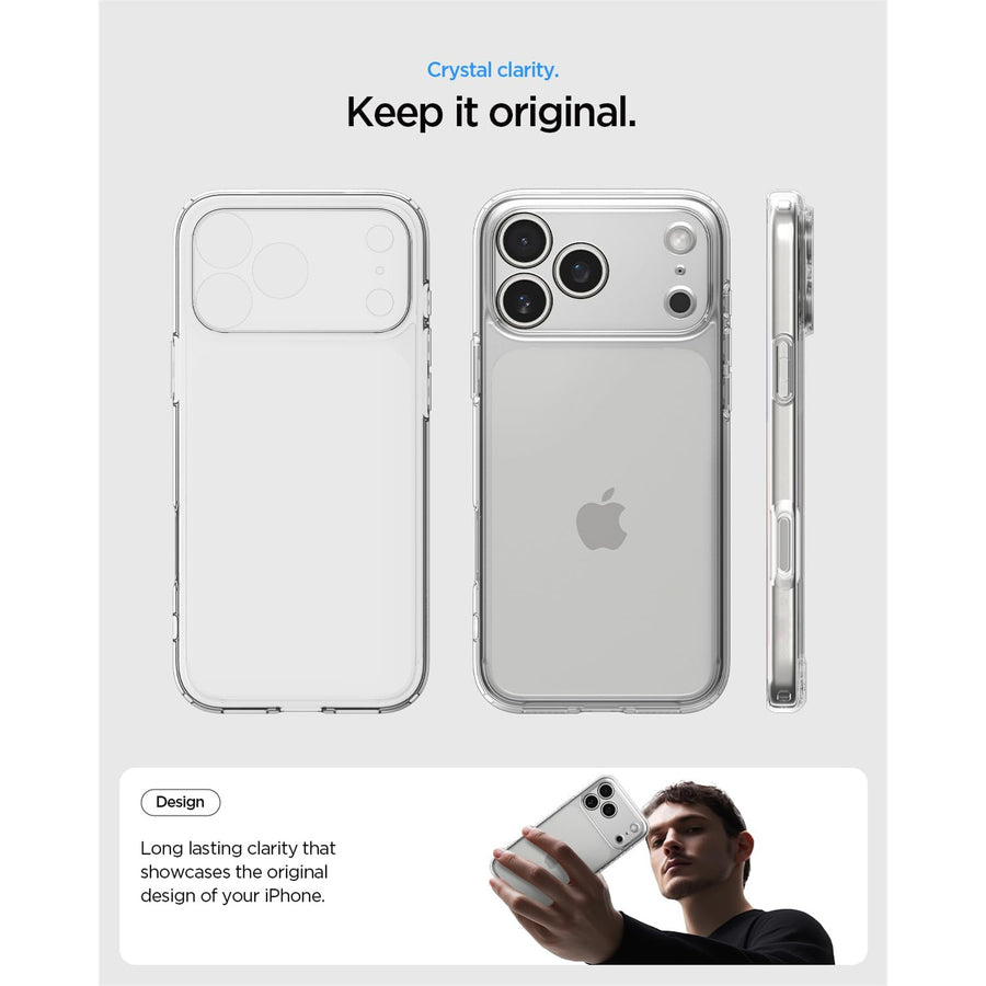 Spigen iPhone 17 Pro Max (6.9") Ultra Hybrid  Case - Clear