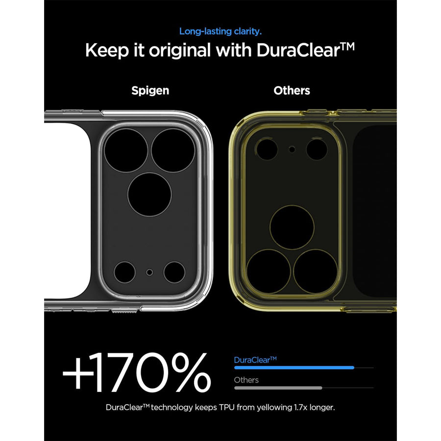 Spigen iPhone 17 Pro Max (6.9") Ultra Hybrid T  MagFit Case - Glossy White
