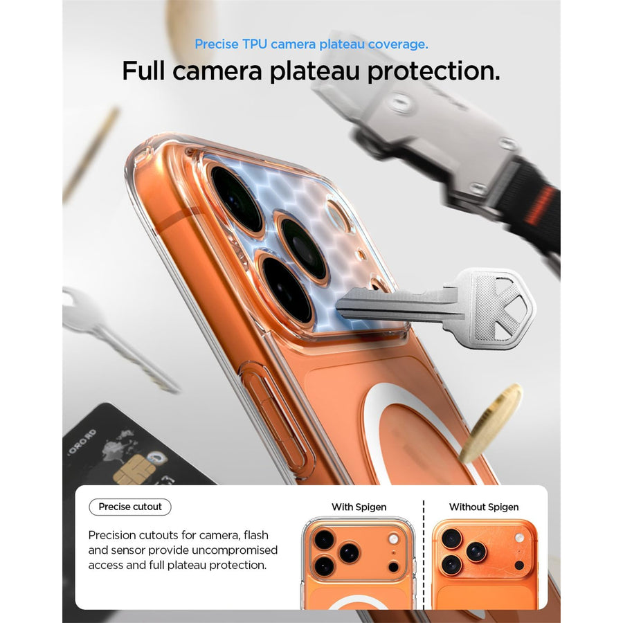 Spigen iPhone 17 Pro Max (6.9") Ultra Hybrid  MagFit Case - Clear