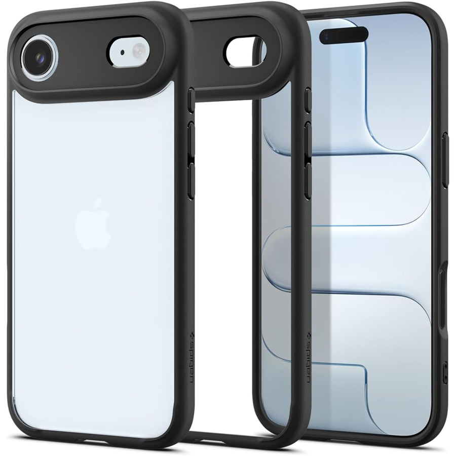 Spigen iPhone Air (6.5") Ultra Hybrid  Case - Clear / Matte Black