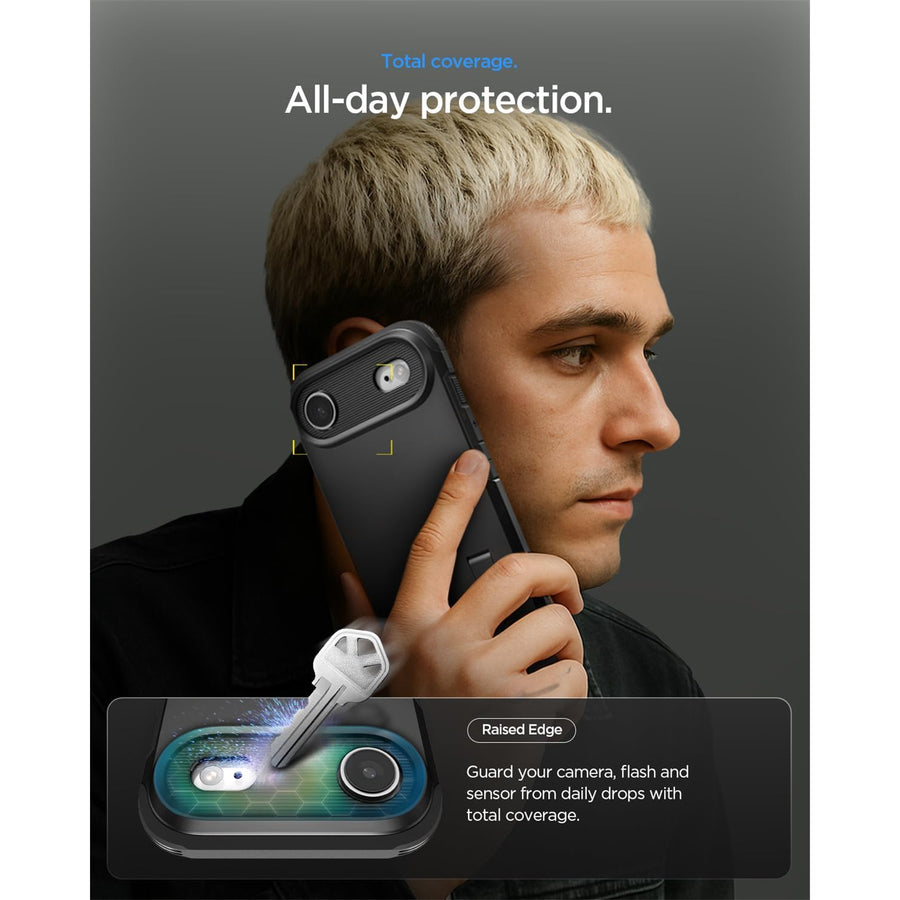 Spigen iPhone Air (6.5") Tough Armor  Magfit Case - Black