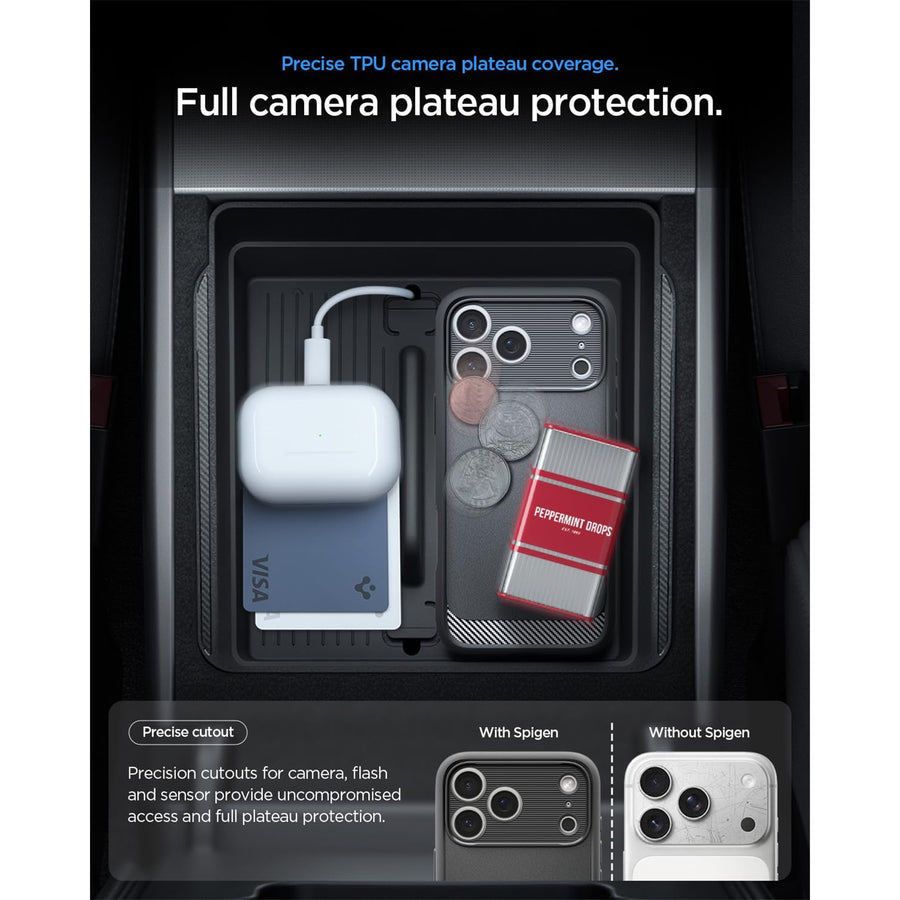 Spigen iPhone 17 Pro (6.3") Rugged Armor  MagFit Case - Black