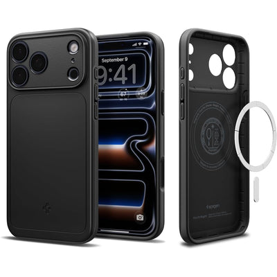 Spigen iPhone 17 Pro (6.3") Thin Fit  MagFit Case - Black