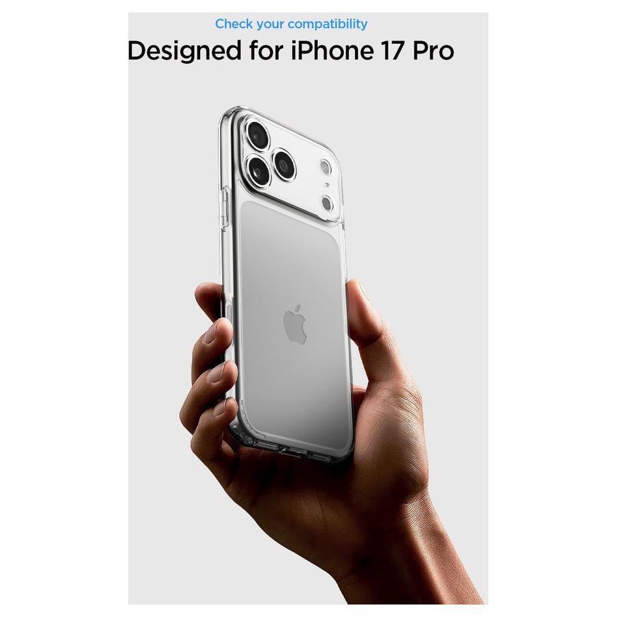 Spigen iPhone 17 Pro (6.3") Ultra Hybrid  Case - Clear