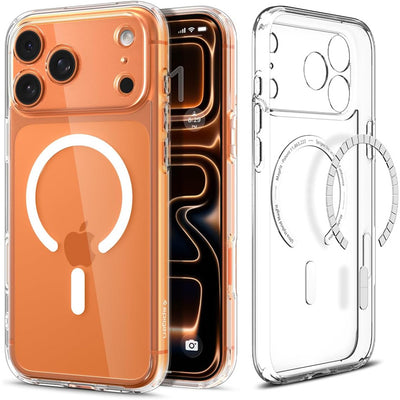 Spigen iPhone 17 Pro (6.3") Ultra Hybrid  MagFit Case - Clear