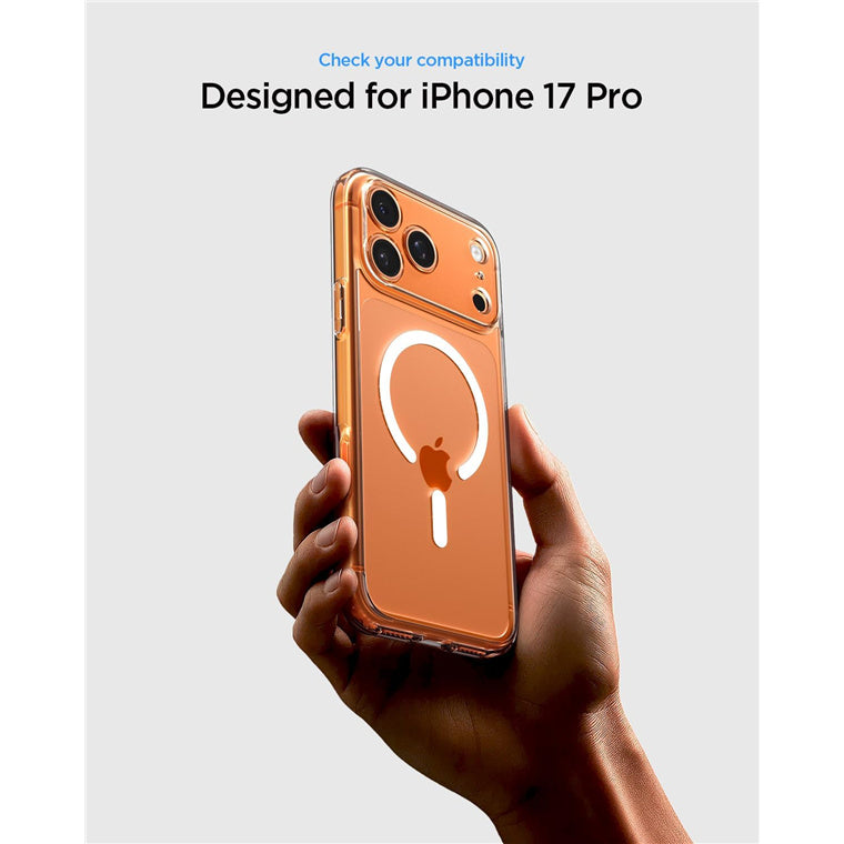 Spigen iPhone 17 Pro (6.3") Ultra Hybrid  MagFit Case - Clear