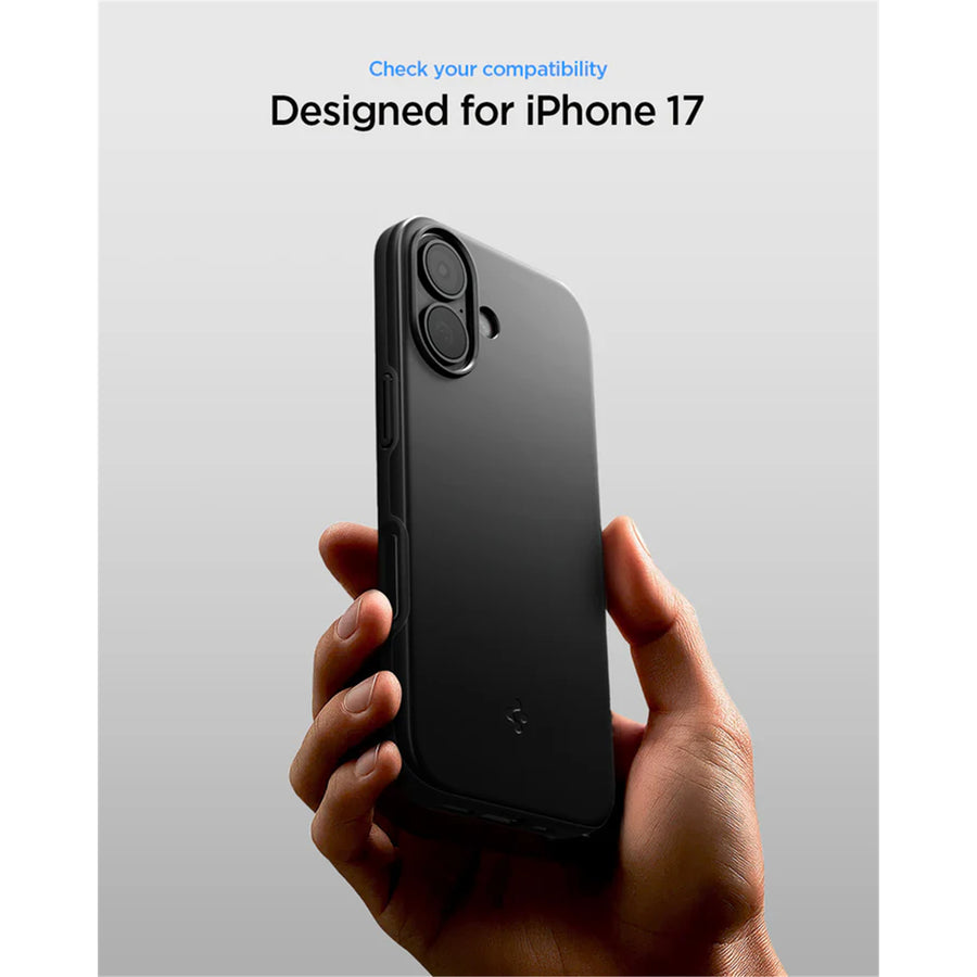 Spigen iPhone 17 (6.3") Thin Fit  MagFit Case - Black