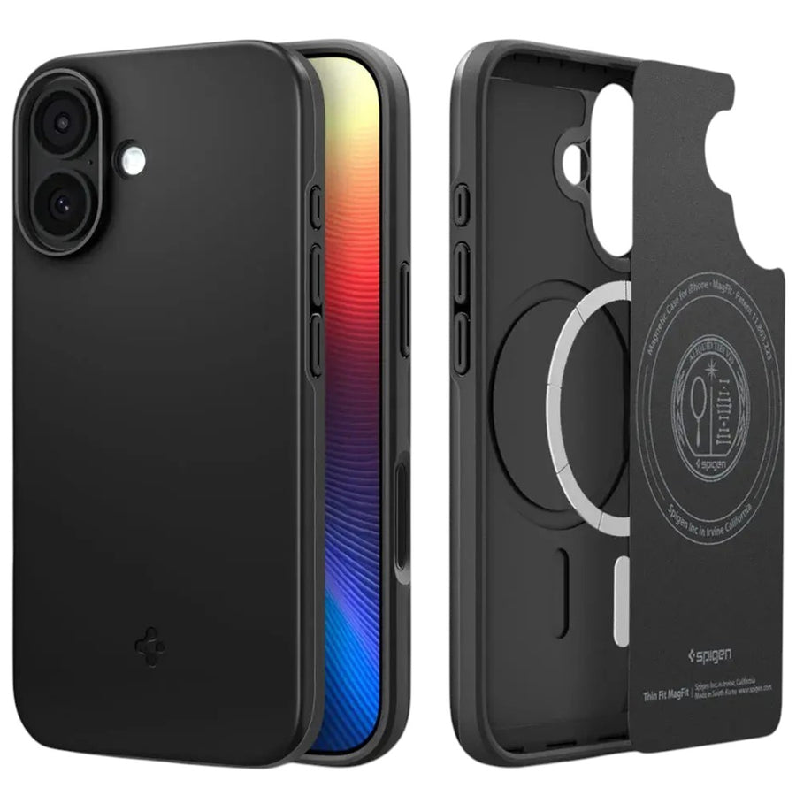 Spigen iPhone 17 (6.3") Thin Fit  MagFit Case - Black