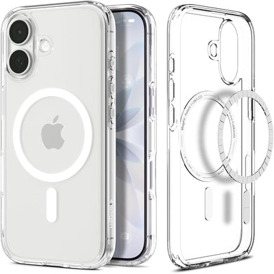 Spigen iPhone 17 (6.3") Ultra Hybrid  MagFit Case - Clear