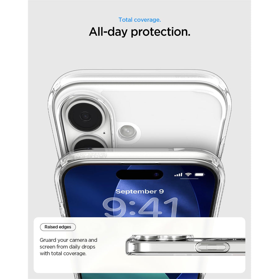 Spigen iPhone 17 (6.3") Ultra Hybrid  MagFit Case - Clear