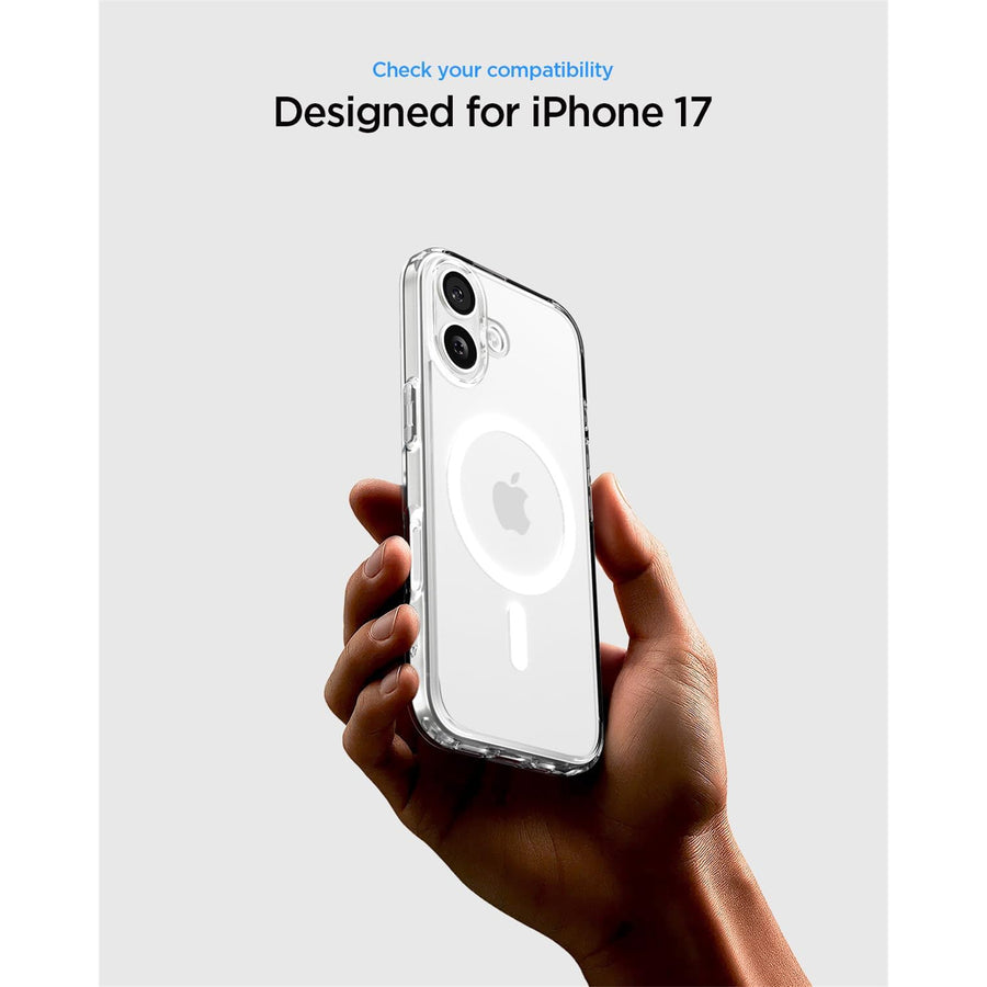 Spigen iPhone 17 (6.3") Ultra Hybrid  MagFit Case - Clear
