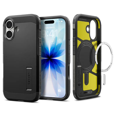 Spigen iPhone 17 (6.3") Tough Armor  Magfit Case - Black