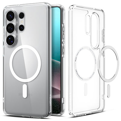 Spigen Galaxy S26 Ultra 5G (2026)   Ultra Hybrid MagFit Case - Clear White