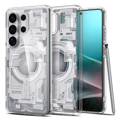 Spigen Galaxy S26 Ultra 5G (2026)   Ultra Hybrid MagFit Zero One Case - White