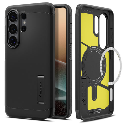 Spigen Galaxy S26 Ultra 5G (2026)   Tough Armor MagFit Case - Black