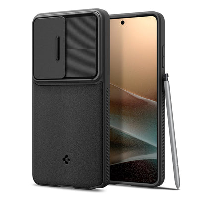 Spigen Galaxy S26 Ultra 5G (2026)   Optik Armor Case - Black