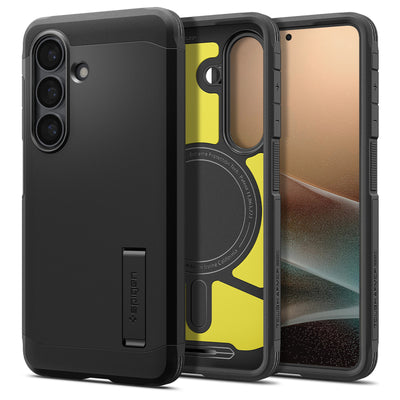Spigen Galaxy S26+ 5G (2026)   Tough Armor MagFit Case - Black