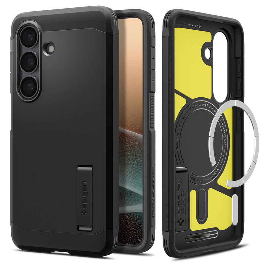 Spigen Galaxy S26+ 5G (2026)   Tough Armor MagFit Case - Black