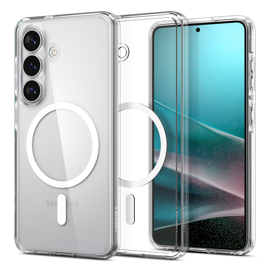 Spigen Galaxy S26 5G (2026)   Ultra Hybrid MagFit Case - Clear White