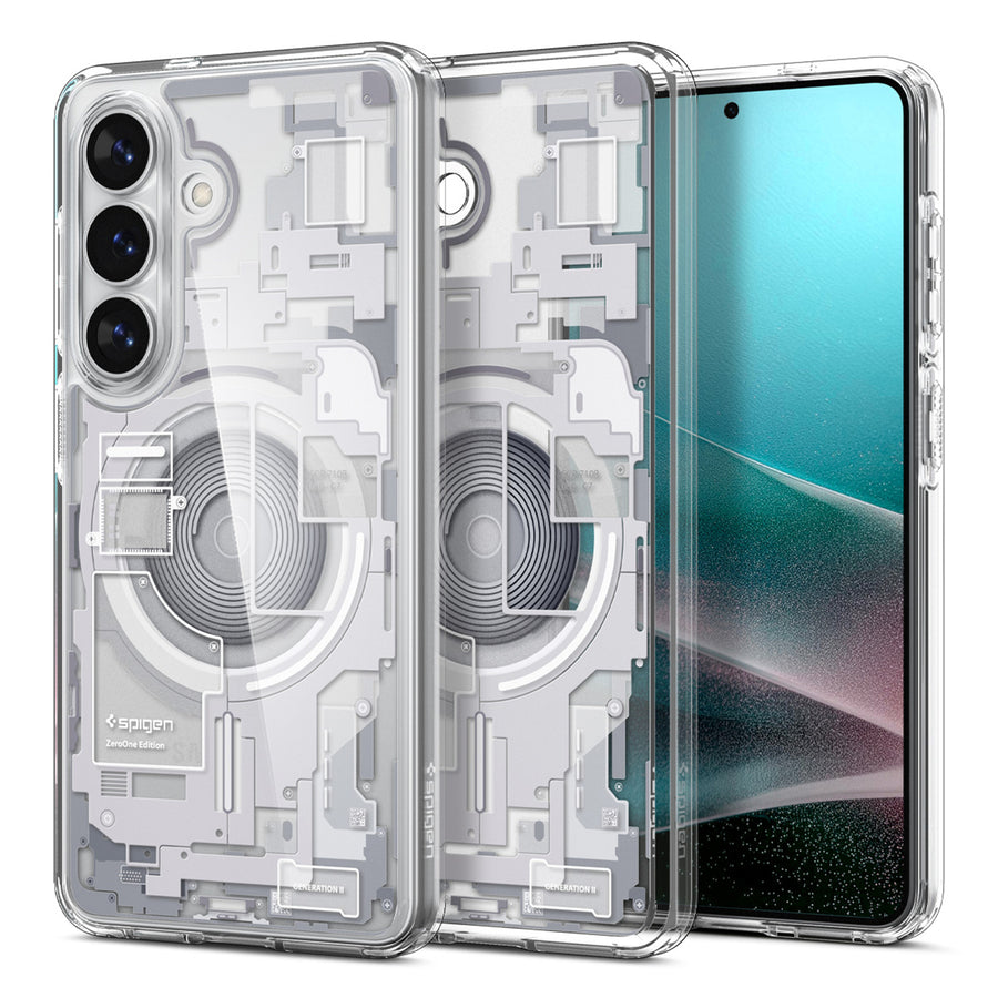 Spigen Galaxy S26 5G (2026)   Ultra Hybrid MagFit Zero One Case - White