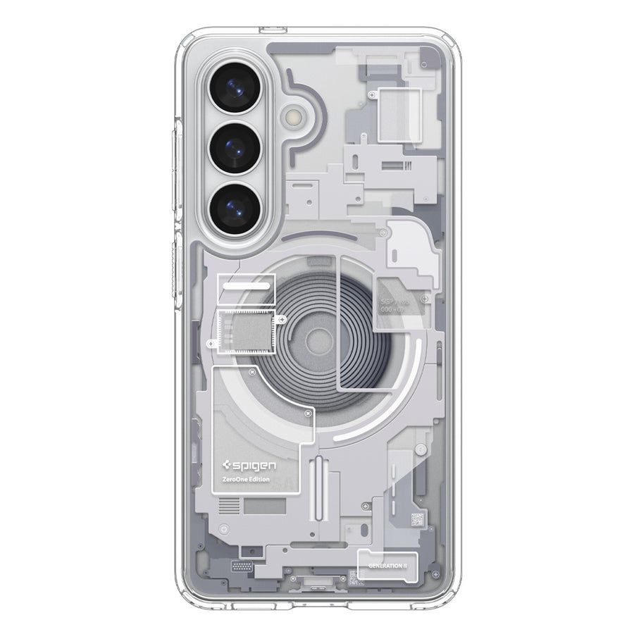 Spigen Galaxy S26 5G (2026)   Ultra Hybrid MagFit Zero One Case - White