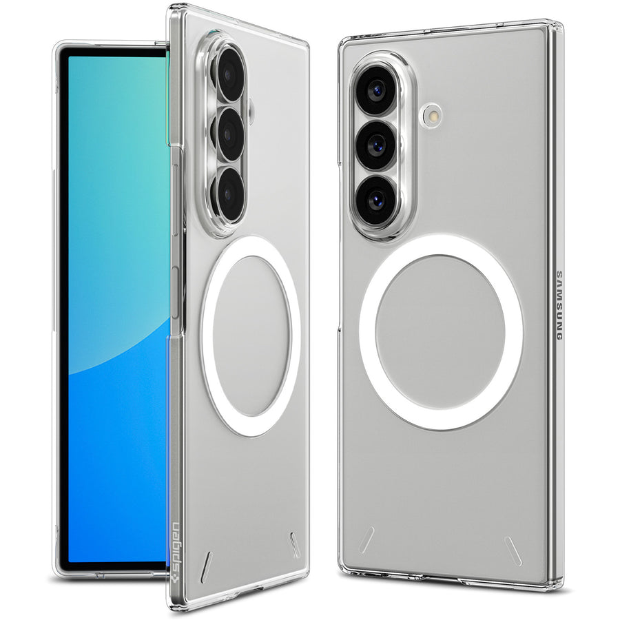 Spigen Samsung Galaxy Z Fold8 Ultra Airskin MagFit Case - Clear White