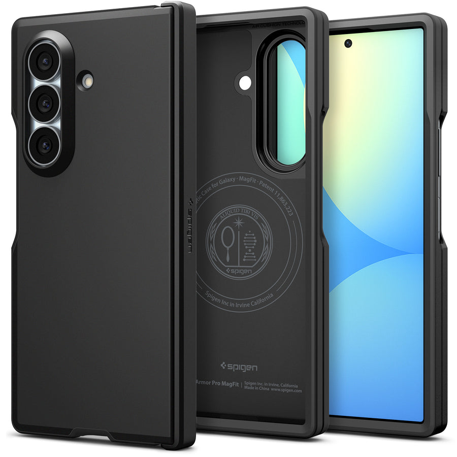 Spigen Samsung Galaxy Z Fold8 Ultra Tough Armor Pro MagFit Case - Black