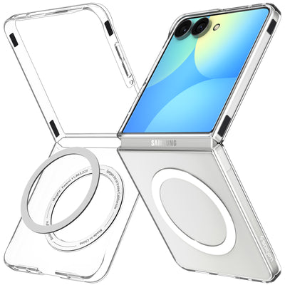 Spigen Samsung Galaxy Z Flip8 5G Airskin MagFit Clear  Case - White