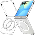 Spigen Samsung Galaxy Z Flip8 5G Airskin MagFit Clear  Case - White — image 1