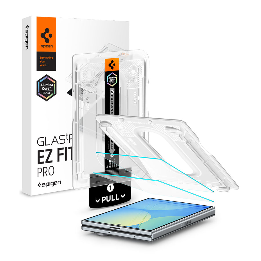 Spigen Samsung Galaxy Z Fold8 Premium Tempered Glass Screen Protector - 1 Pack